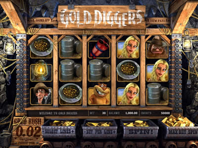 Machine � Sous Gold Diggers